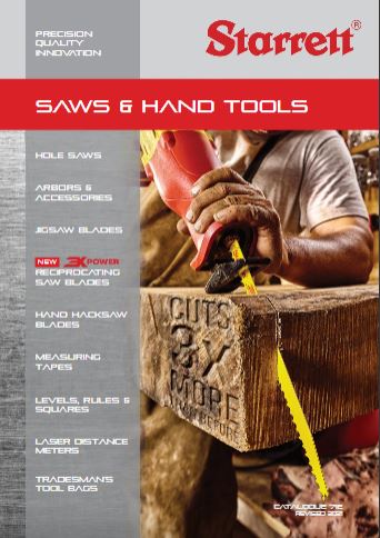 Starrett Saws & Hand Tools Catalogue 2022-24